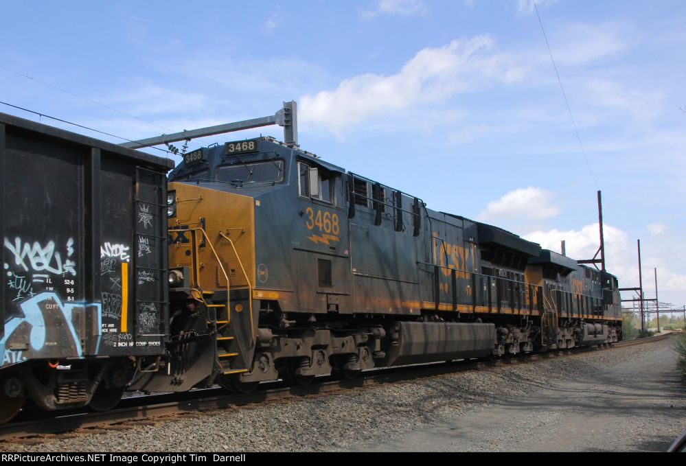 CSX 3468 on M410